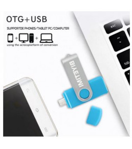 Clés USB Disque amovible deux entrée Micro USB/USB 16/32/64 Go