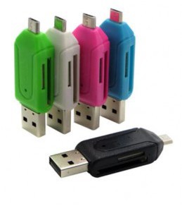 Adaptateur USB OTG Lecteur de carte universelle