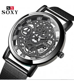 Montre Analogique Transparent Homme Femme Unisexe